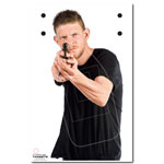 Threat With Gun | Paper Target - 2104