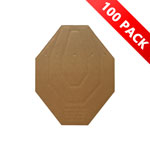 IPSC Cardboard Target - 100 Pack