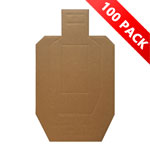 USPSA Cardboard Target - 100 Pack
